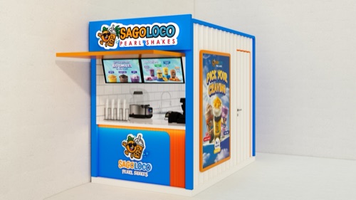 Sago Loco outdoor kiosk build-out