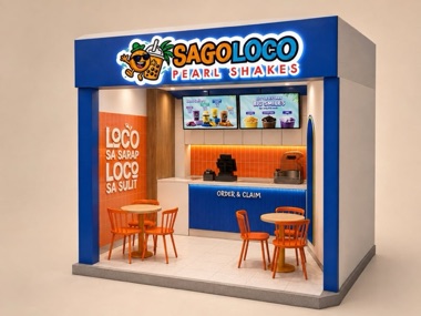 Sago Loco kiosk build-out